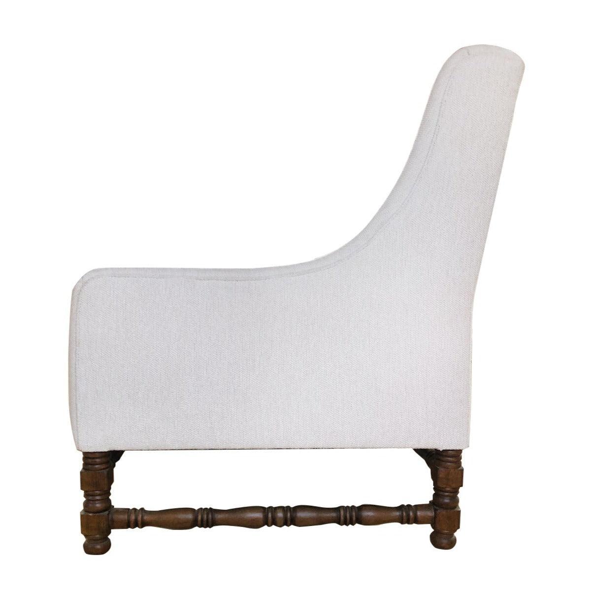 Canapé Mission blanc Artisan Woolan