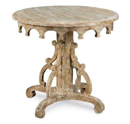 Table baroque Fleur de Lis