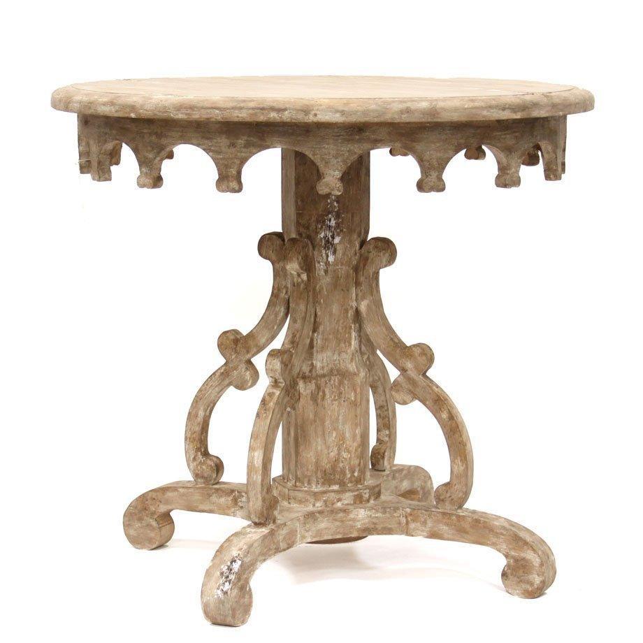 Table baroque Fleur de Lis