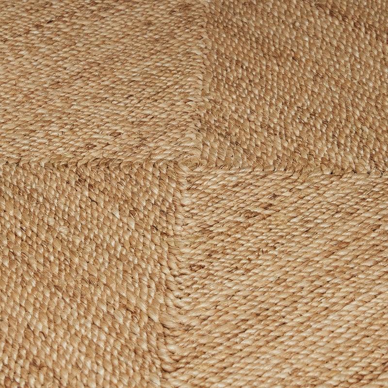Table basse en corde d'abaca tressée