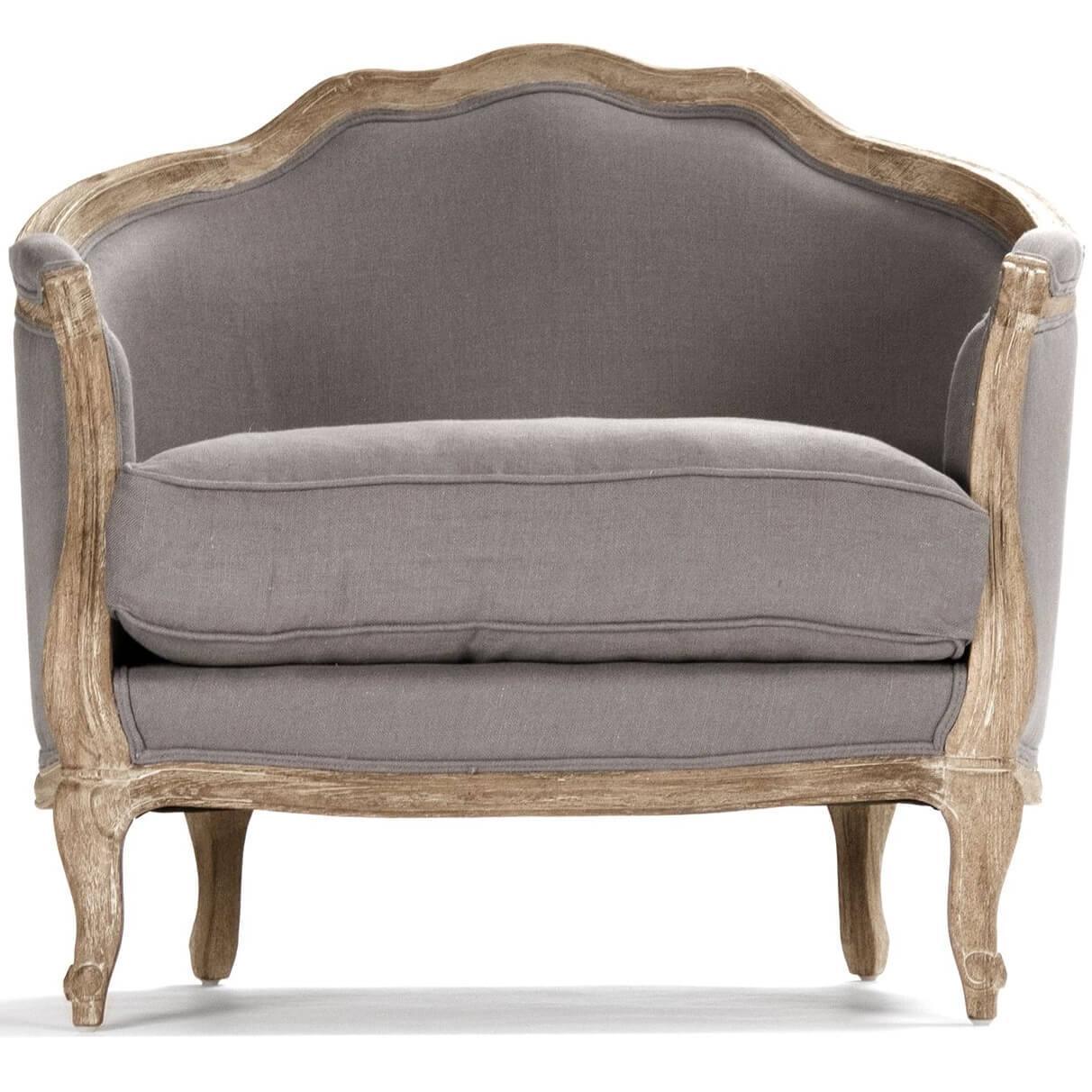 Fauteuil Maison Love à plateau incurvé
