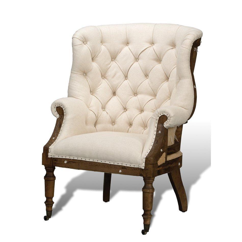 Fauteuil touffeté déconstruit