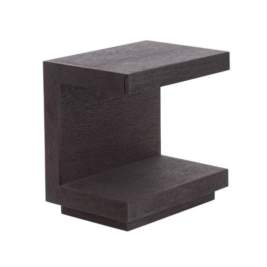 Table d'appoint élégante avec pince en C