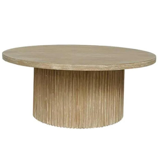 Table basse biologique en bois de mindi Elle