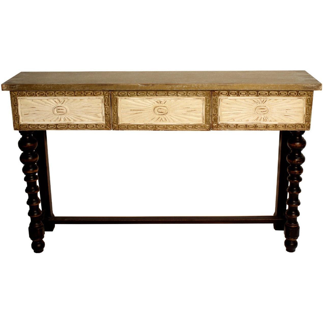 Console 3 tiroirs Euro Soleil