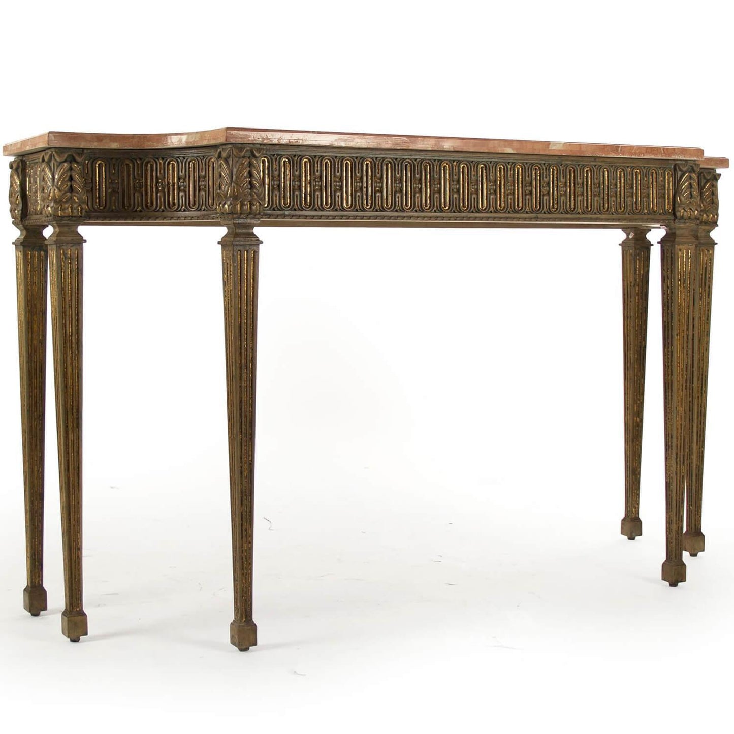 Console avec plateau en marbre Fabrice