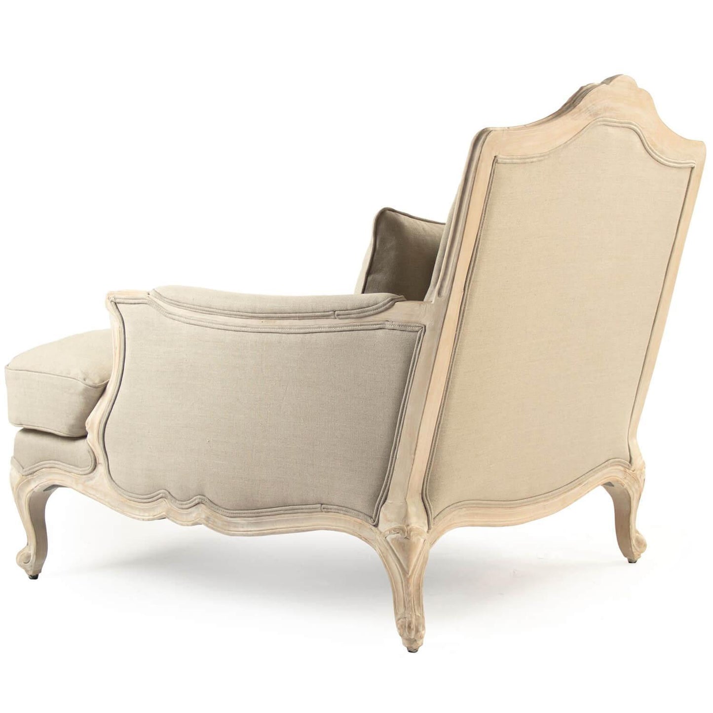 Fauteuil de salon chic de style ferme française