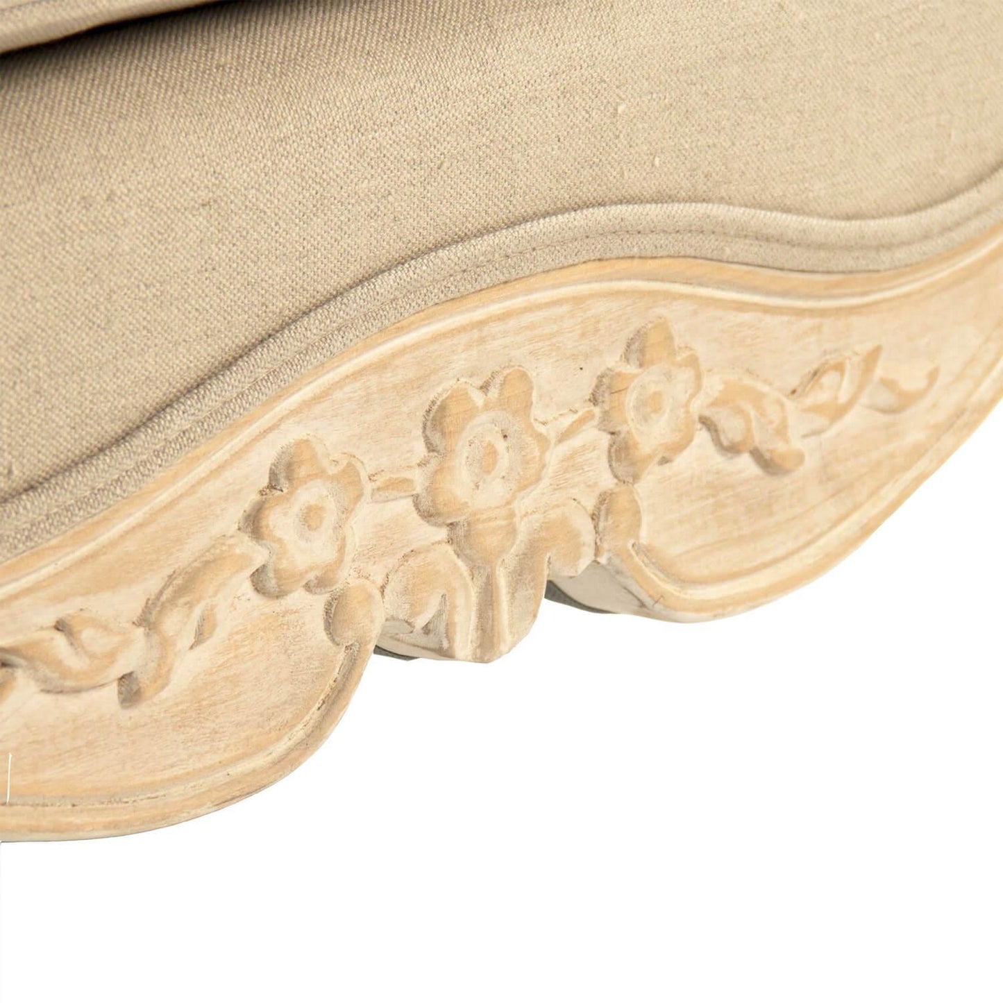 Fauteuil de salon chic de style ferme française