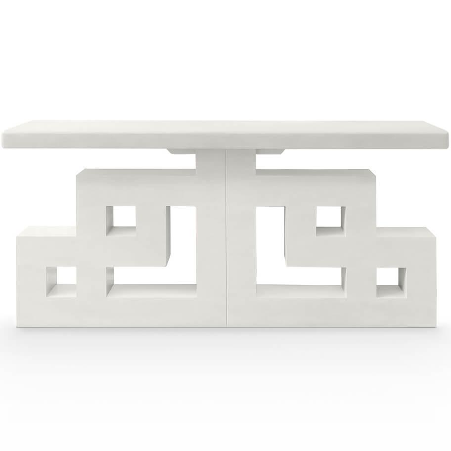 Table console géométrique Genji