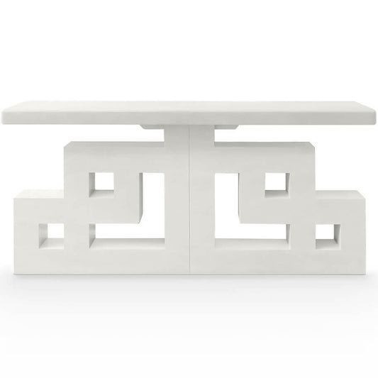 Table console géométrique Genji