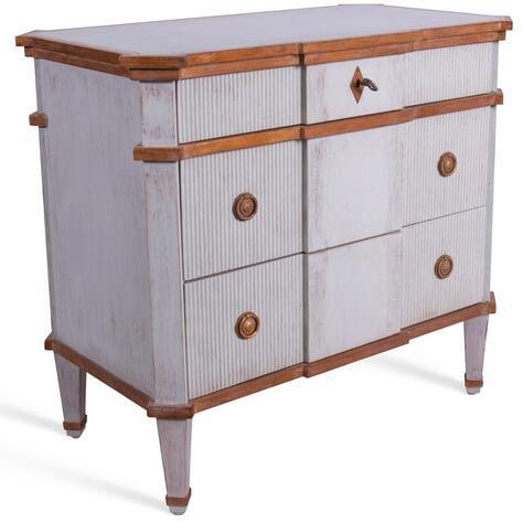 Commode latérale dorée du Château de Vannes