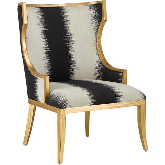 Chaise Kona avec garnitures dorées