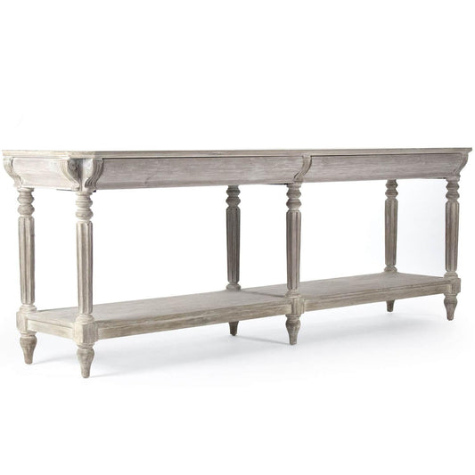 Grande table de buffet de château