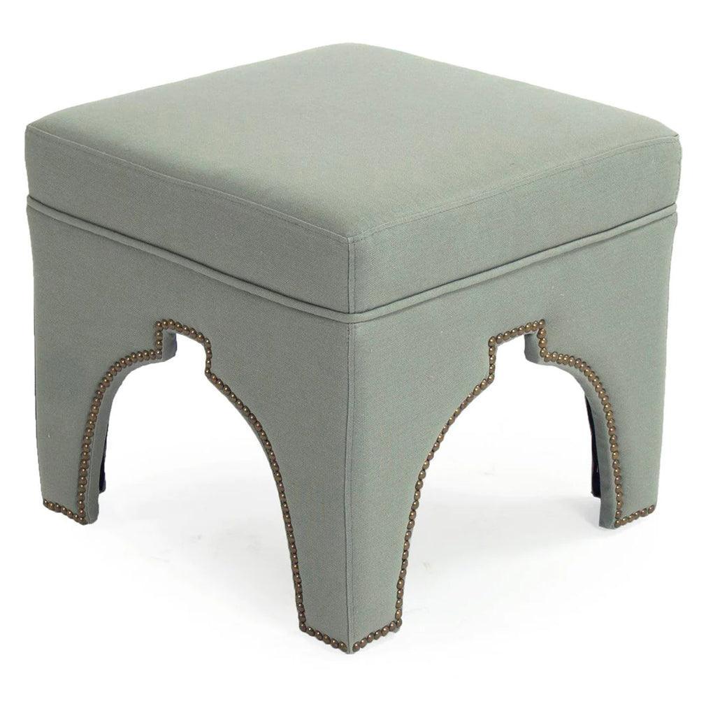 Tabouret cubique gris