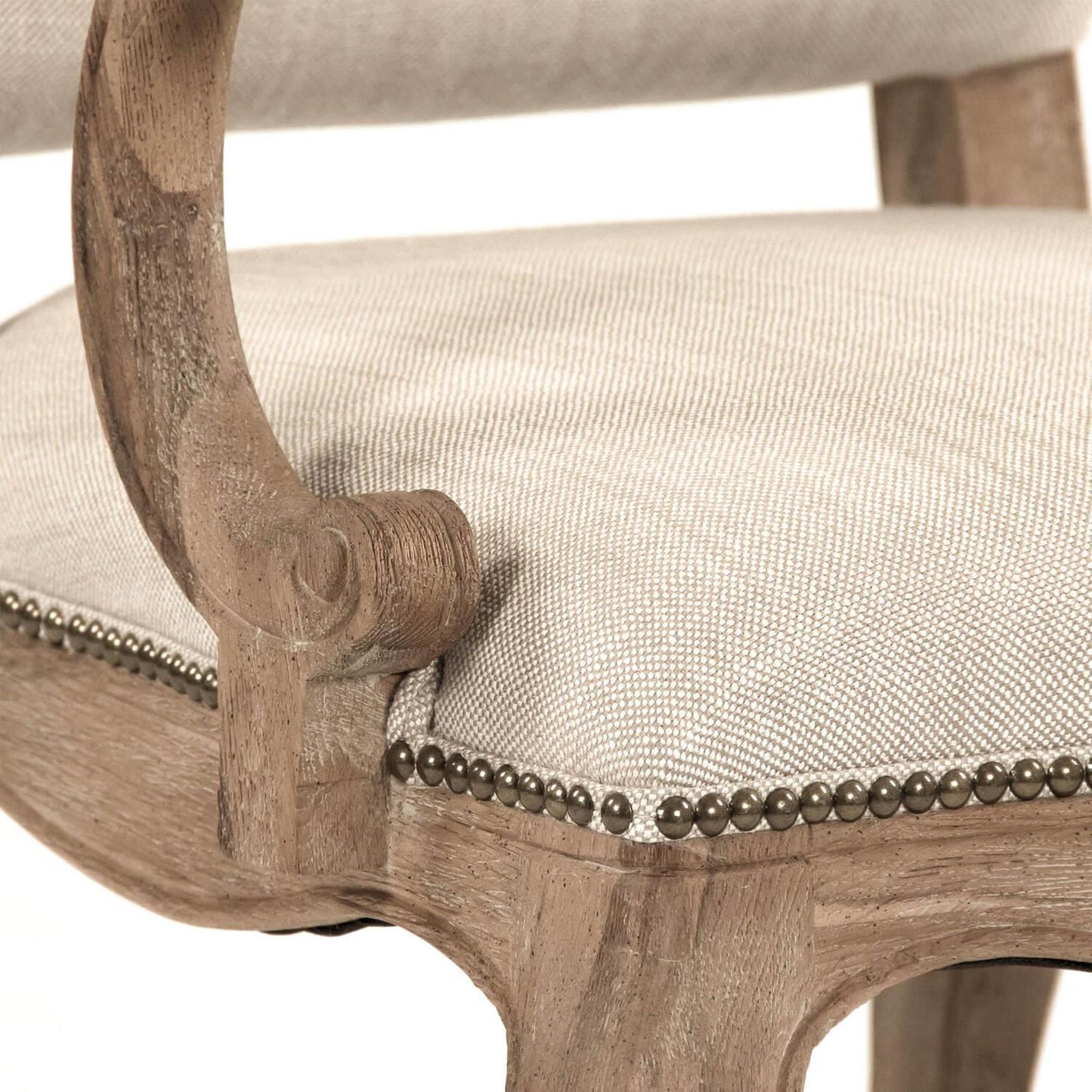 Fauteuil Grayson en chêne de Provence française
