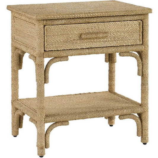 Table de chevet en corde Gulliver