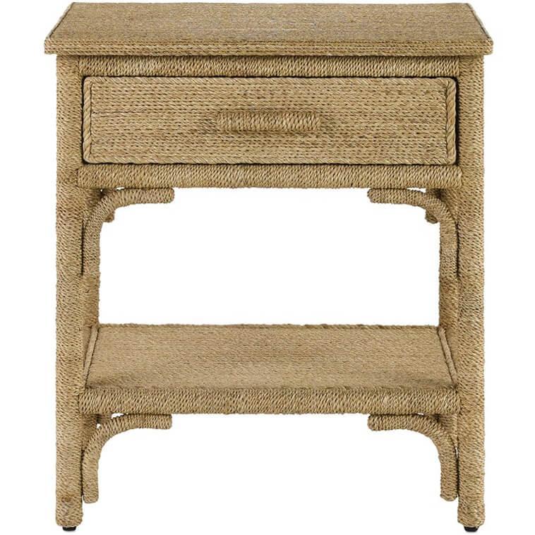 Table de chevet en corde Gulliver