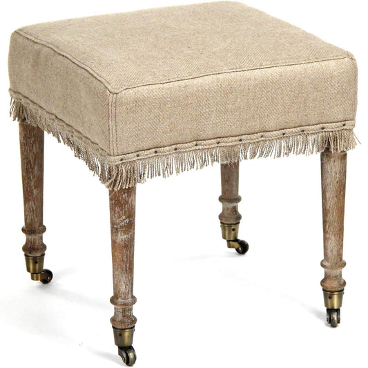 Tabouret à franges Laurent