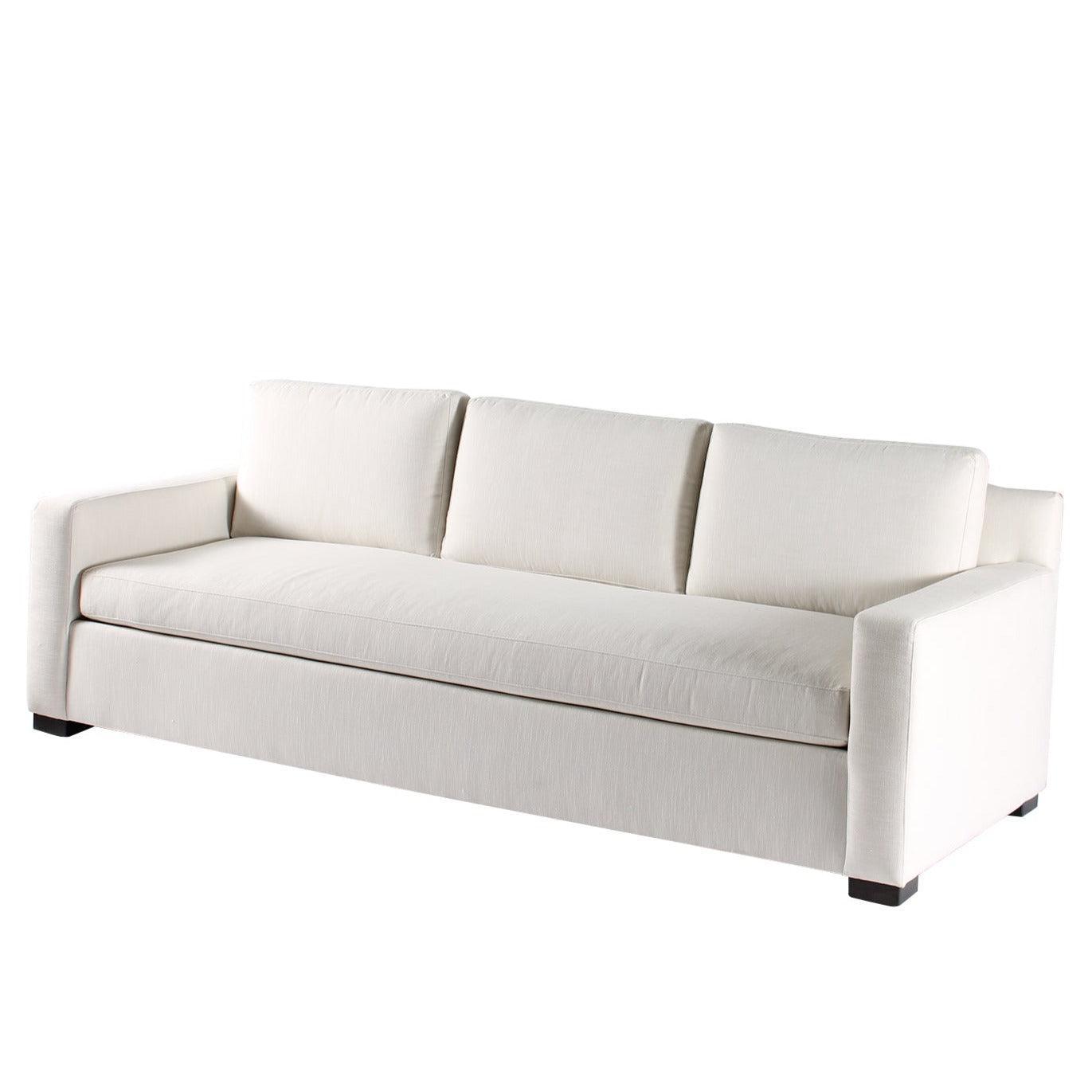 Long canapé contemporain