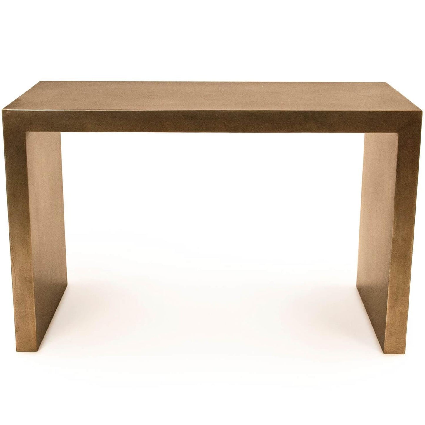 Console parisienne moderne en or