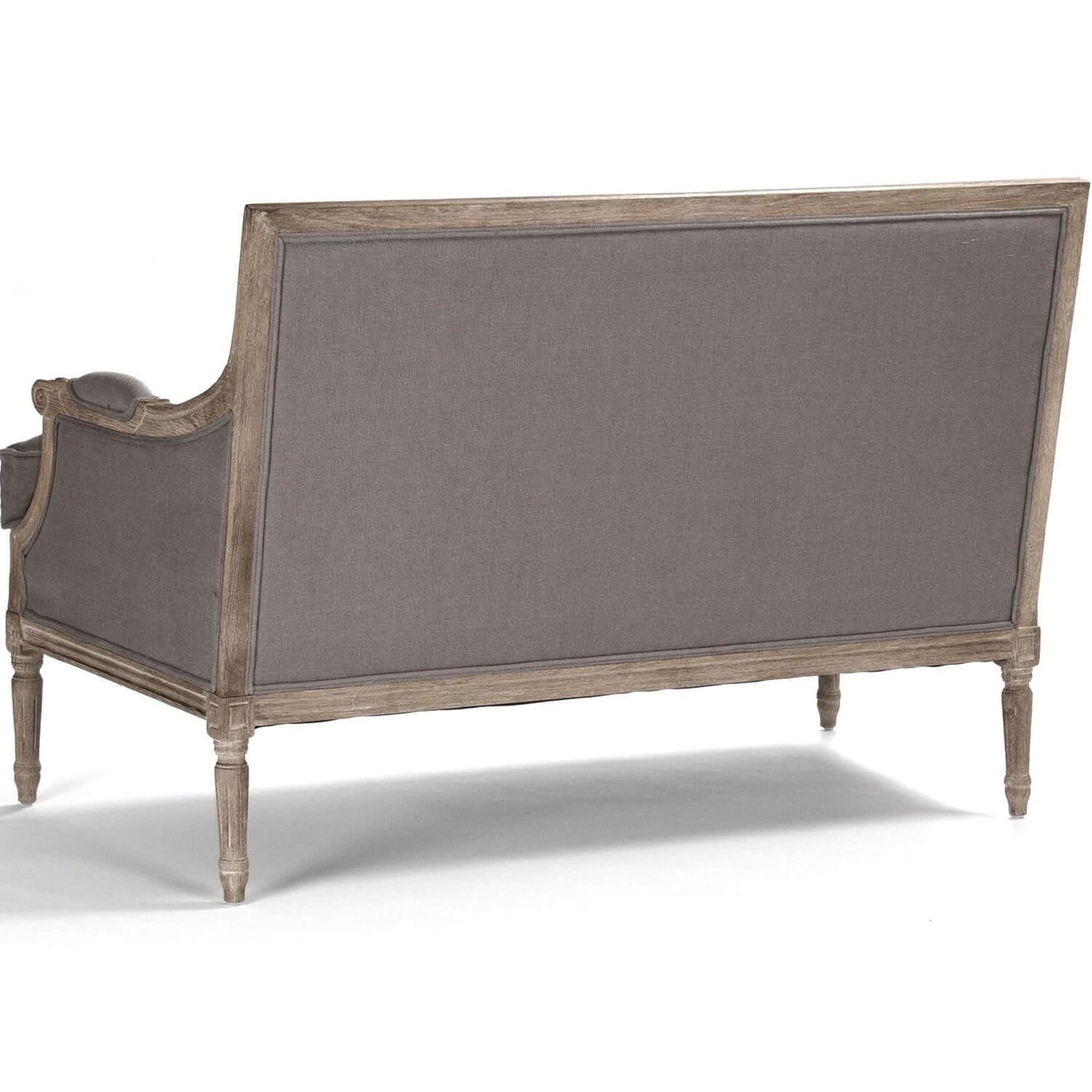 Canapé Louis français gris moderne