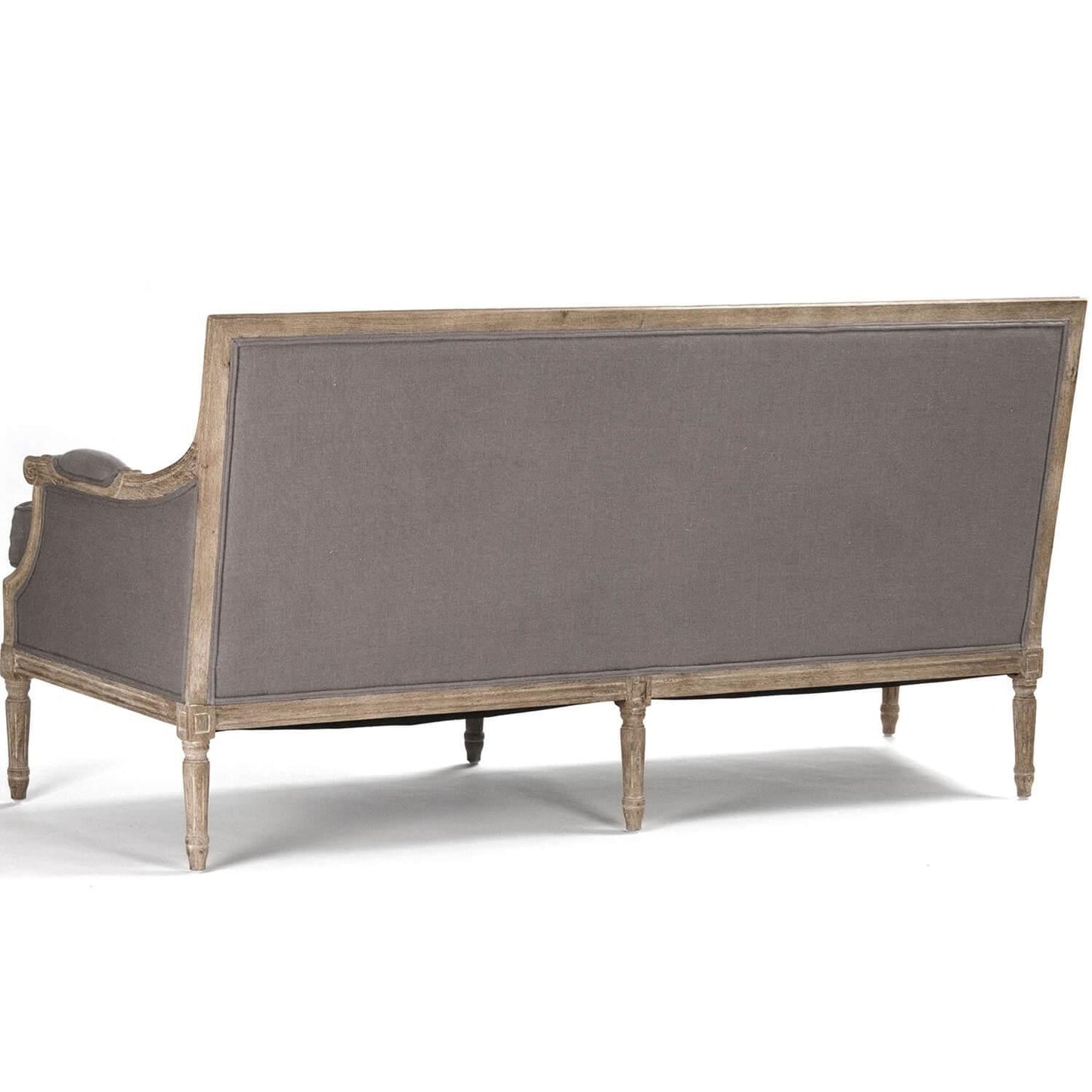 Canapé Louis français gris moderne