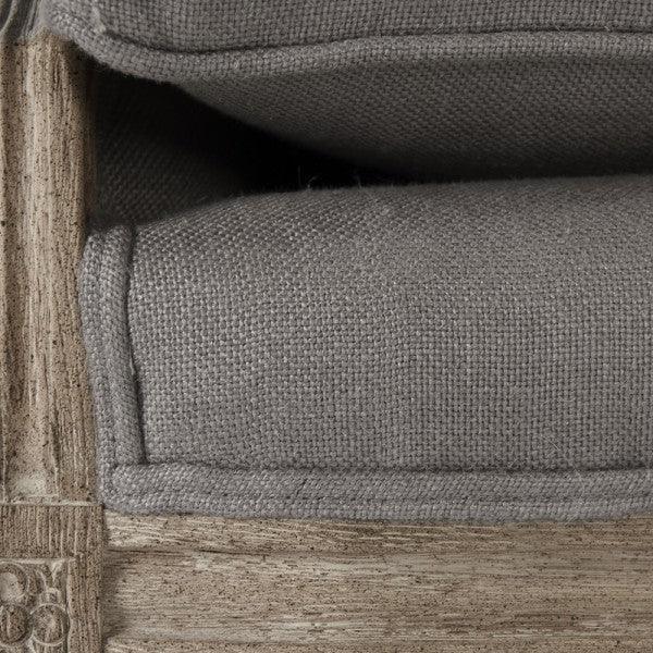 Canapé Louis français gris moderne