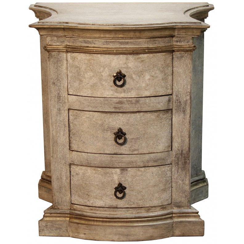 Table de chevet parisienne étroite