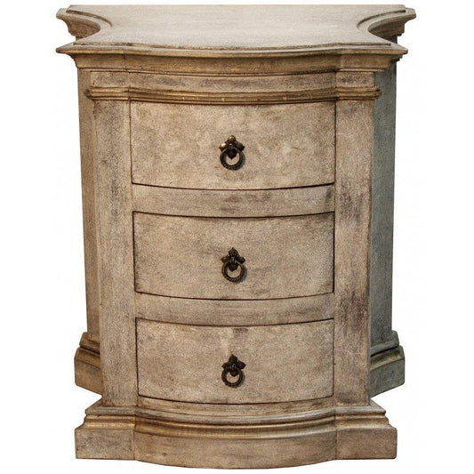 Table de chevet parisienne étroite