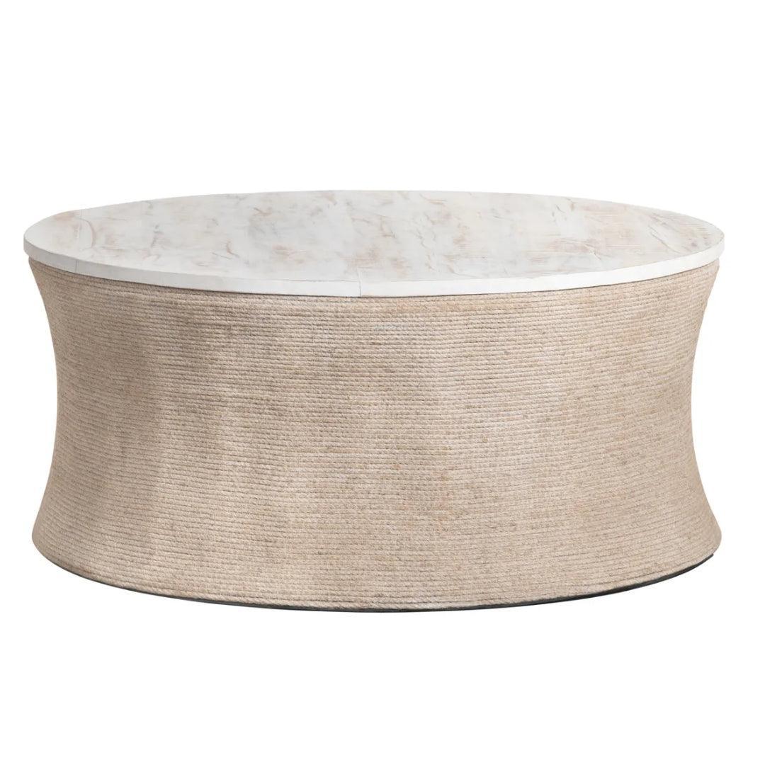 Table basse Key Largo enveloppée de corde