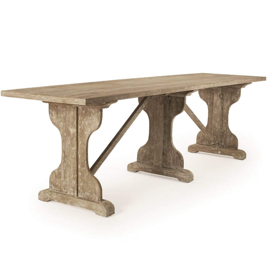 Table de buffet rustique de ferme