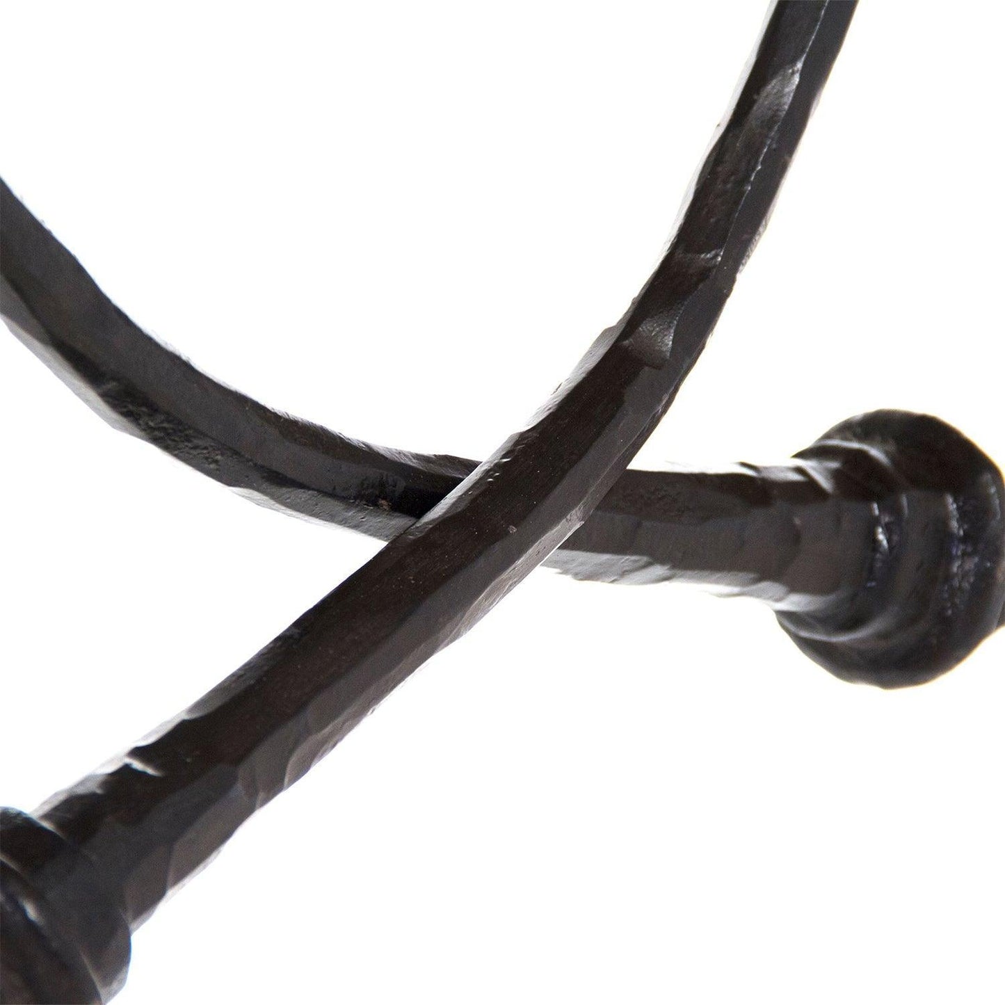 Console rustique à volutes française