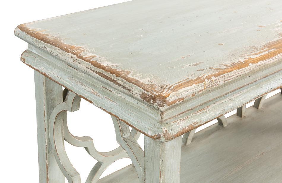 Table console bibliothèque Sage Farmhouse