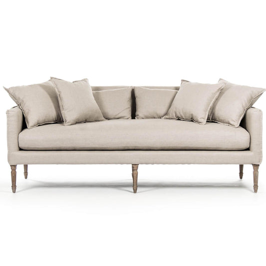 Canapé scandinave en lin