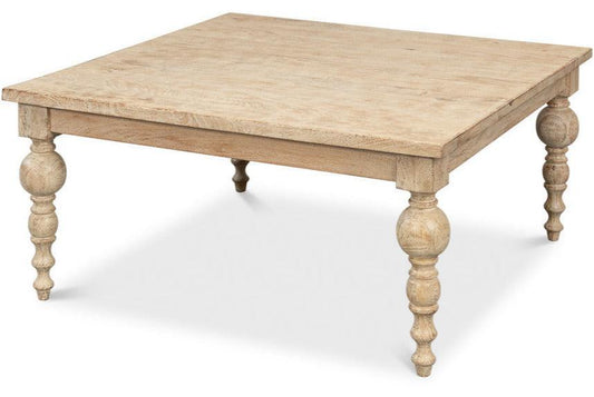 Table basse à pieds tournés Sienna