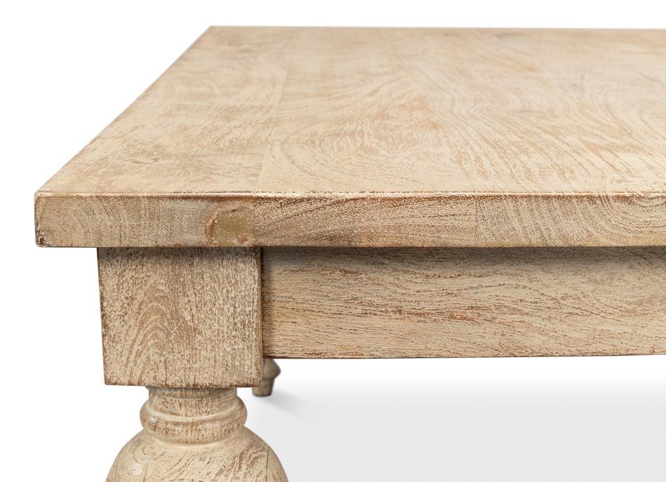 Table basse à pieds tournés Sienna