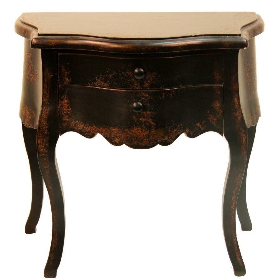 Table d'appoint cabriole espagnole