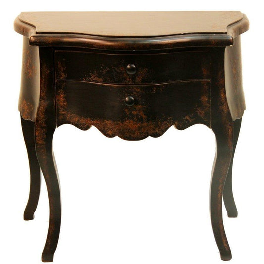 Table d'appoint cabriole espagnole