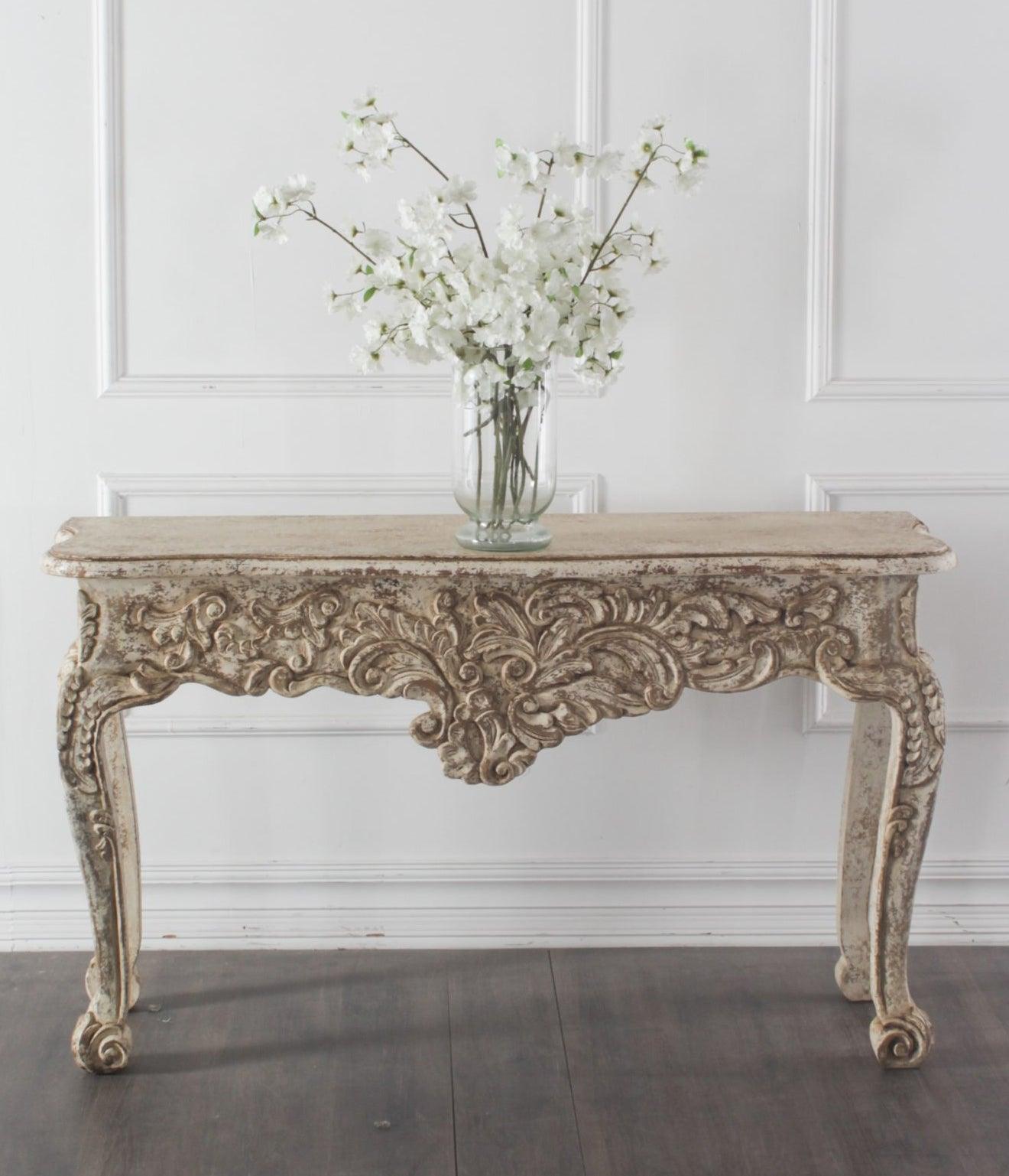 Console Chanteuse vieillie