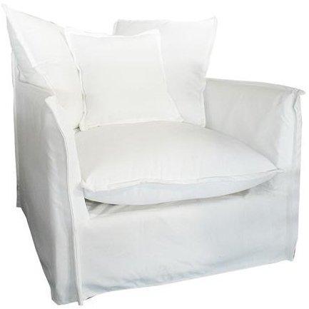 Housse de chaise blanche pour intérieur et extérieur