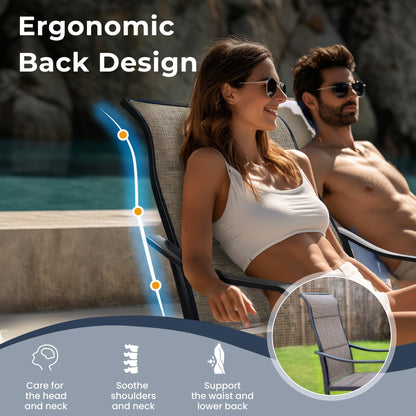 Ensemble de salle à manger de patio 8 pièces MAISON ARTS avec parasol de patio de 13 pieds