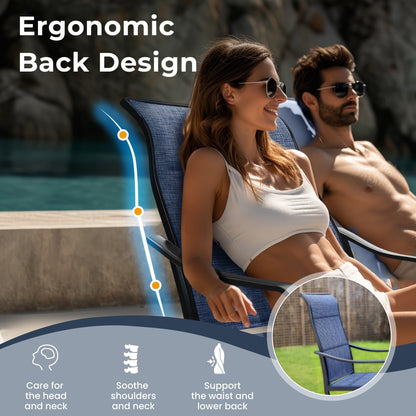 Ensemble de salle à manger de patio 8 pièces MAISON ARTS avec parasol de patio de 13 pieds