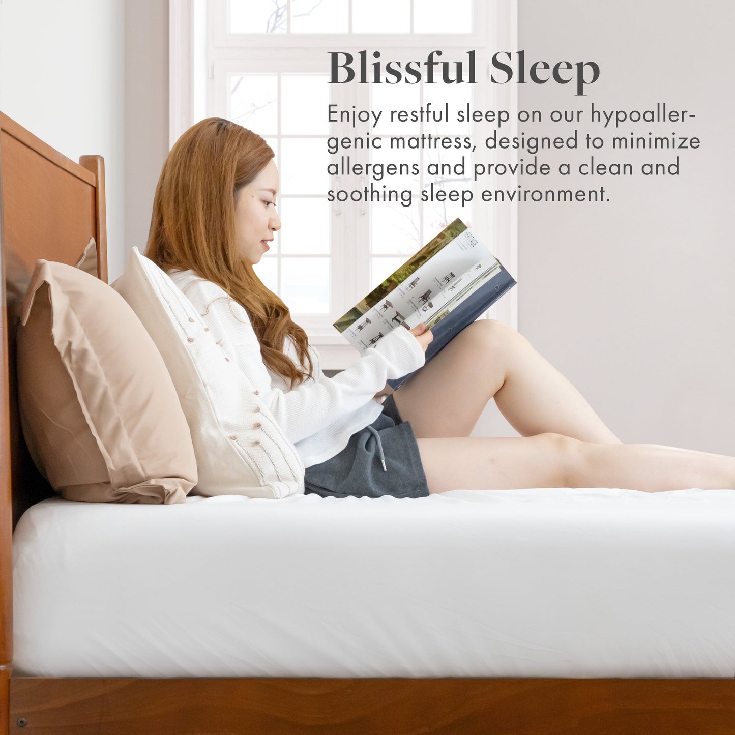 Matelas en mousse à mémoire de forme gel de qualité supérieure SoftNest Rejuv Collection de 10 pouces