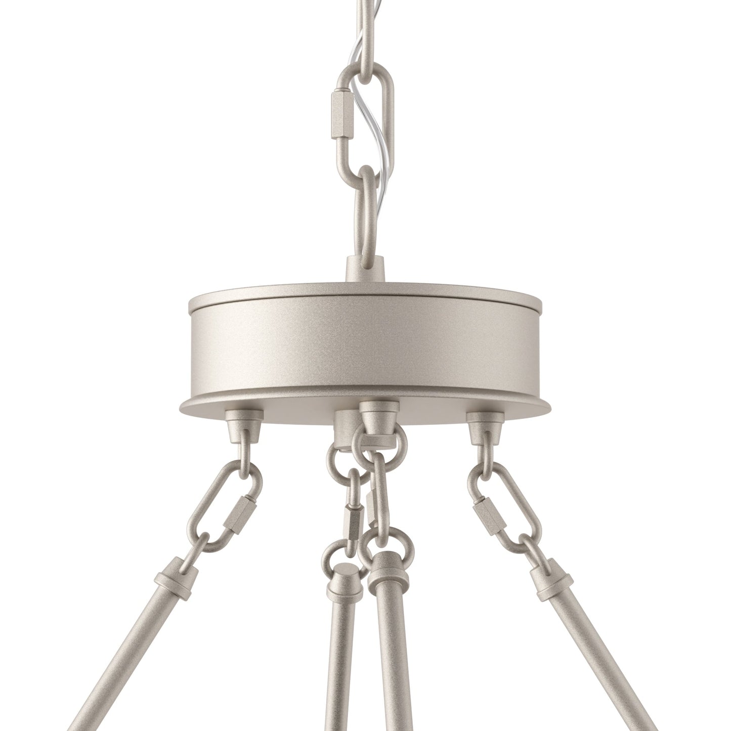 Lustre Acroma Farmhouse à 12 lumières, 40 po, en forme de roue de chariot, certifié UL - 40 po P x 138 po H