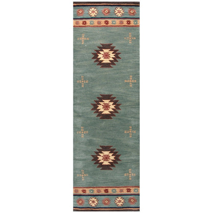Tapis en laine touffeté à la main Alora Decor Ryder Southwestern