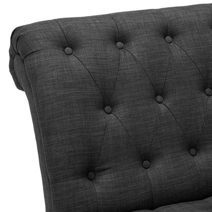 Chaise longue rembourrée pour chambre à coucher, salon
