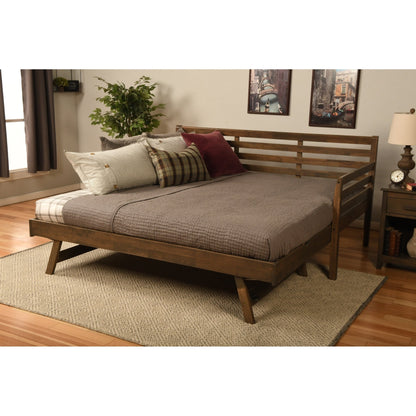 Lit de repos Somette Boho avec lit escamotable supplémentaire (matelas non inclus)