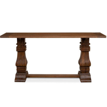 Console sur pied moka