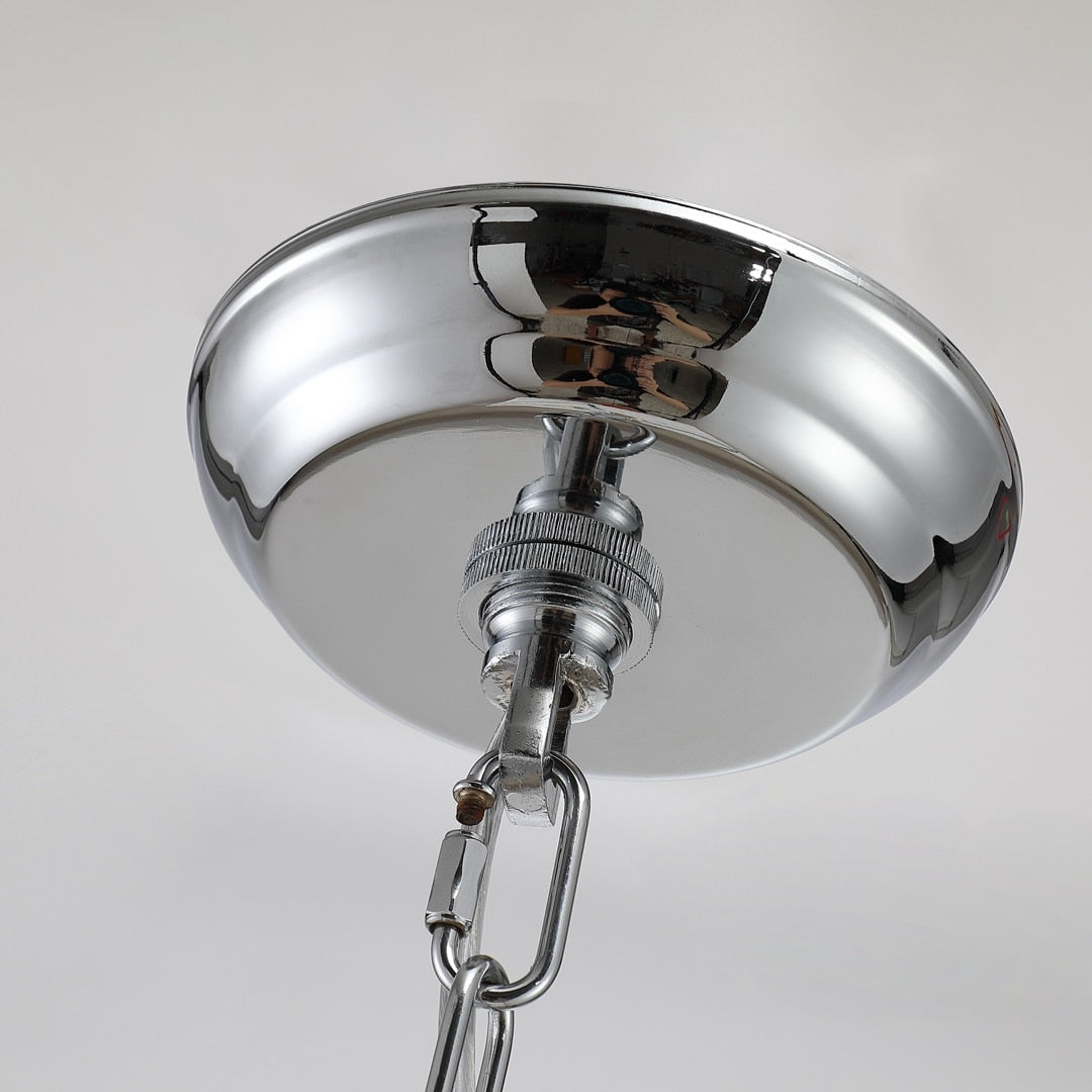 Lustre suspendu style lanterne à bougie pour escalier ou îlot de cuisine - N/A