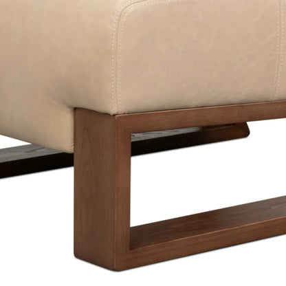 Fauteuil moderne blanc cappuccino